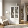 MIlani Home KAITLYNN - mobile con vetrina in legno massello