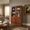 MIlani Home DANIELLE - mobile con vetrina in legno massello cm 120 x 41 x 187 h