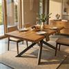 MIlani Home GREGO - tavolo in rovere moderno 90 x 160