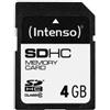 Intenso 4GB Scheda SD Intenso classe 10 [3411450]