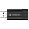 Verbatim Pen Drive 16GB Verbatim USB 2.0 PinStripe Colore Nero