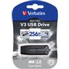 Verbatim Pen Drive 256GB Verbatim Store n Go V3 USB 3.0 / grey [49168]