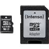 Intenso 16GB Scheda Micro SDHC Intenso Intenso UHS-I Professional [3433470]