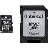 Intenso 64GB Scheda Micro SDHC Intenso UHS-I Professional [3433490]