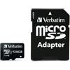 Verbatim 128GB Scheda Micro SDXC Verbatim Class 10 + adattatore [44085]