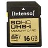 Intenso 16GB Scheda SD Intenso UHS-I (45 MB/s, Classe 10 ) [3421470]