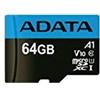 Adata 64GB Scheda microSDXC Adata UHS-I class 10 primo con adattatore A1 [AUSDX64GUICL10A1-RA1]