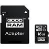 Goodram 16GB Scheda microSDHC GoodRam M1AA-0160R12 (Class 10 Class U1 con adattatore) [M1AA-0160R12]