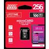 Goodram 256GB Scheda MicroSD Goodram + Adattatore [SFGODMD256M1AA1]