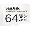 Sandisk 64GB Scheda microSDHC Sandisk High Endurance [SDSQQNR-064G-GN6IA]