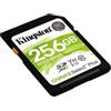 Kingston 256GB Scheda SDXC Kingston Canvas Select Plus UHS-I Class 10 exFAT, UHS-I, 3.3 V [SDS2/256GB]