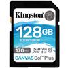 Kingston 128GB Scheda SD Kingston Technology Canvas Go! Plus Classe 10 UHS-I