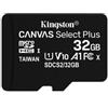 Kingston 32GB Scheda microSDHC Kingston Canvas Select Plus C10 UHS-I 100MB/s [SDCS2/32GB]