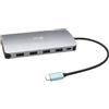 I-tec Docking station notebook I-tec USB-C Metal Nano 3Xdisplay + Alimentazione 100 W [AYITCS000000027]