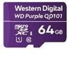 Western digital 64GB Scheda microSDXC Western Digital Purple QD101 / WDD064G1P0C / CL10 / U1 / [WDD064G1P0C]