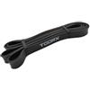 TOORX PROFESSIONAL LINE Power Band elastico di resistenza ad anello, colore nero - Dimensioni 2080 x 4,5 x 22 mm