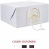 Shopper Box 22x22x11 cm - Personalizzate con stampa a caldo 50 pezzi