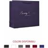 Buste in carta elegant personalizzate con stampa a caldo 22 x 10 x 22,5 cm 50 pezzi