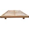Vivere Zen Letto in legno massello artigianale - Ukyo Okumé (Struttura Wengé - Mis. 180x200)