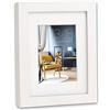 Zep V5934W Cornice Niki In Legno, Bianco