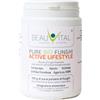 BEAUVITAL Pure Bio Funghi medicinali Active Lifestyle 100g Cordyceps, Reishi, Agaricus blazei, Maitakeaus, Shiitake de Agricoltura biologica dell'UE, vegana, senza additivi artificiali