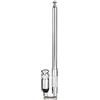 Bingfu Antenna Maschio BNC Telescopica 20-460Mhz 470-1300Mhz Radio per Radioamatori Antenna Scanner Radio Della Polizia Compatibile con Radioamatori Contatore di Frequenze Uniden Bearcat Whistler