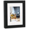 Zep V5934B Cornice Niki In Legno, Nero