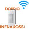 Optex sensore esterno wireless doppio PIR 12m 90Â° - VXS-RAM (W)