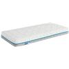 Ecus Kids Colchón de cuna con viscoelástica Oxsi Materasso per Lettino con Memory Foam, bambù, 140x70x12 cm (Confezione da 1), 89 unità