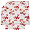 Sanderson Blanc des Vosges Tulipe Mania - Copripiumino 260 x 240 cm, 100% cotone, colore: Fucsia