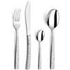AMEFA Havane Jungle Posate 24 pezzi acciaio inox per 6 persone, Inox | Acciaio inossidabile 18/0, finitura lucida, set da 24 posti per 6 persone, adatto alla lavastoviglie