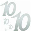 Petra's Bastel News 'Petra mestiere-notizie News 22 Pezzi Compleanno Numeri Set 10 Colori Articolo in Legno, Legno, Legno, 25 x 18 x 5 cm
