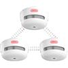 X-Sense wireless Mini rilevatore di fumo, rilevatore di fumo interconnesso wireless con batteria sostituibile, allarme di fumo interconnesso radio, conforme allo Standard EN 14604, XS01-WR (3 pezzi)