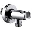 Bossini Supporto Doccia Bossini Duplex Girevole Rotondo Cromo | C12000000030003 Cromo