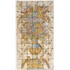 ROYAL SICILY Mosaico Ceramica Siciliana Caltagirone cm 70 x 130