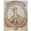 ROYAL SICILY Mosaico Ceramica Siciliana Caltagirone cm 150 X 150