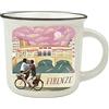 Legami - Tazza Cup-puccino in Porcellana New Bone China, Tema Firenze, Tazza da Colazione, World Cities, Mug Caffè Thé, Lavabile in Lavastoviglie, Diametro 10 cm, Capacità 350 ml