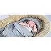 DOMIVA - Sacco nanna con stampa a stelle, 80 cm, colore: Grigio