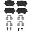 TRW GDB1622 Pastiglie Freno Set di 4 para Volkswagen Rabbit V (1K1) 2003-2010 Assale Posteriore e Altri Veicoli