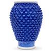 CERAMICHE CALTAGIRONE Portaombrelli Pigna Ceramica Siciliana Caltagirone Blu cm 50