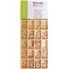 Artemio Alfabeto Legno 162/Pkg-Natural. 51