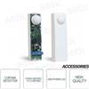 AMC IF16/L - Sensore ad infrarossi passivo protezione a tenda - portata regolabile da 2 mt a 3,5 - Colore Bianco - AMC