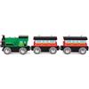 Hape Treno a vapore in legno - Locomotiva giocattolo stile classico con movimento a spinta e giunti magnetici per bambini dai 3 anni