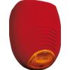 AMC SR 136 FIRE/24V sirena con alimentazione 24V - colore rosso - lampeggiante rosso