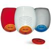AMC SR 136-WB sirena autoalimentata colore bianco - lampeggiante blu alta luminosità programmabile