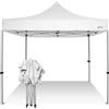 RAY BOT Gazebo pieghevole 3x3 bianco gambo 40x40 senza laterali. PVC 350g