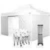 RAY BOT Gazebo pieghevole 3x4,5 bianco Exa 45mm alluminio con laterali PVC 350g