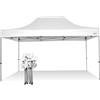 RAY BOT Gazebo pieghevole 3x4,5 bianco professionale senza laterali PVC 350g