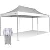 RAY BOT Gazebo pieghevole 3x6 bianco Exa 45mm alluminio TOP senza laterali PVC 350g