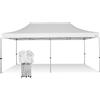 RAY BOT Gazebo pieghevole 3x6 bianco gambo 40x40 senza laterali. PVC 350g